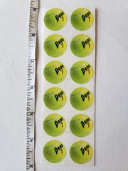 Paper House Productions Sticky Pix – tennis ball stickers