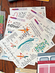 Lot Scrapbook Kits Creative Making Memories Minds Eye Paper Sticker Packs Flavia