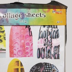 Dyan Reaveley S Dylusions Collage Sheets 8.5 X11 24/Pkg-Set 2