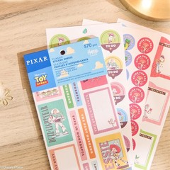 Toy Story Sticker Set – 30 Sheets, Easy-Peel for Planners, Calendars, Journals &
