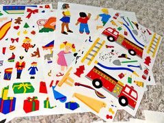 Mrs Grossmans Sticker Lot Holiday Birthday Kids 175+ Strips Creative Memories