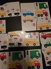 Vintage Mrs. Grossman’s CITY STREETS TRANSPORTATION Sticker Sheet Lot