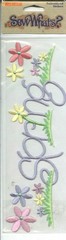 Spring Flowers Flower Bloom Season Sticko Sew Whats Embroidery Title Stickers