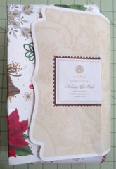 Anna Griffin «Holiday Die Cuts» 500 Cardstock Die Cuts 5″ x 1″ Partial Used
