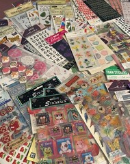 Vintage Stickers Lot Sealed Over 150 Packs Sticko Jolees Stickabikities Hallmark