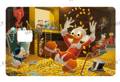 Scrooge McDuck Art Credit Card Decal