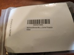 100 Pcs MAXMOLAL BRONZE METAL Corner Protectors