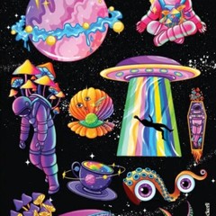 Violette Stickers – Space Jam – 1 Sticker Sheet for Stationary & More