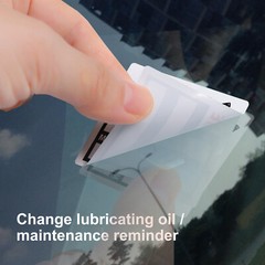 150pcs Oil Change Service Reminder Stickers for Car Truck Van SUV Windshield