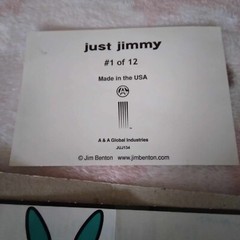 Lot of 4 Jim Benton Vending Machine Stickers Happy Bunny & Just Jimmy Y2K