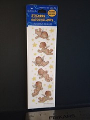 Vintage Stickers Hallmark Mary Hamilton Angels Sticker Pack VTG NIP RARE