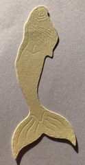 MERMAID Die-Cuts(6pc)Approx 1-3/4”x 4”6”•Ocean•Swimming •Mythical•Beach•Women•