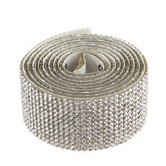 Stick On Diamond Crystal Rhinestone Bling Stickers Self Adhesive Sheet DIY Craft
