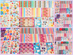Fun 859+ STICKER Lot GIRLY Planner Themes & American HALLMARK Kid Girls Teens