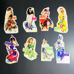 Magazine Clippings Fashion Mag Astrology Models Craft Collage Junk Journal Paper