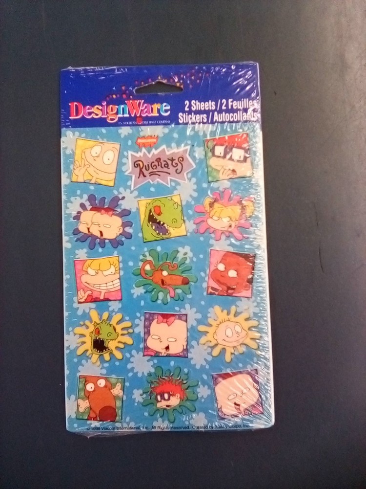 2 Sheets Nickelodeon Rugrats Stickers From DesignWare An American Greeting…