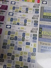 CLOUD 9 Design Scrapbooking Stickers Lot Of 57 NIP