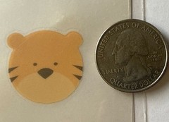 BABY BOY Rub-On Transfers (4-1/4”x 7”)Little One•Kids •Animals•Lion•Card Making•