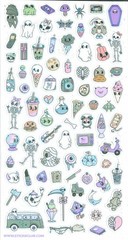 Stickii Club mini Halloween clear sticker sheet