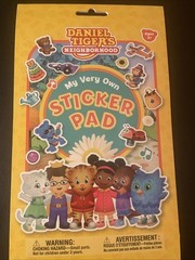 DANIEL TIGER’S NEIGHBORHOOD FAMILY 4 STICKER SHEETS New Stickers