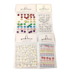 Jo-Ann PARK LANE Adhesive Gems Rainbow Jewel Style, Embellishments Lot of 4 Pkgs