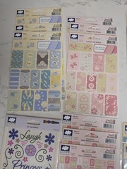 CLOUD 9 Design Scrapbooking Stickers Lot Of 57 NIP