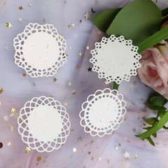 Metal Cutting Dies Set Carbon Steel 4 Patterns DIY Craft Card Making Tools