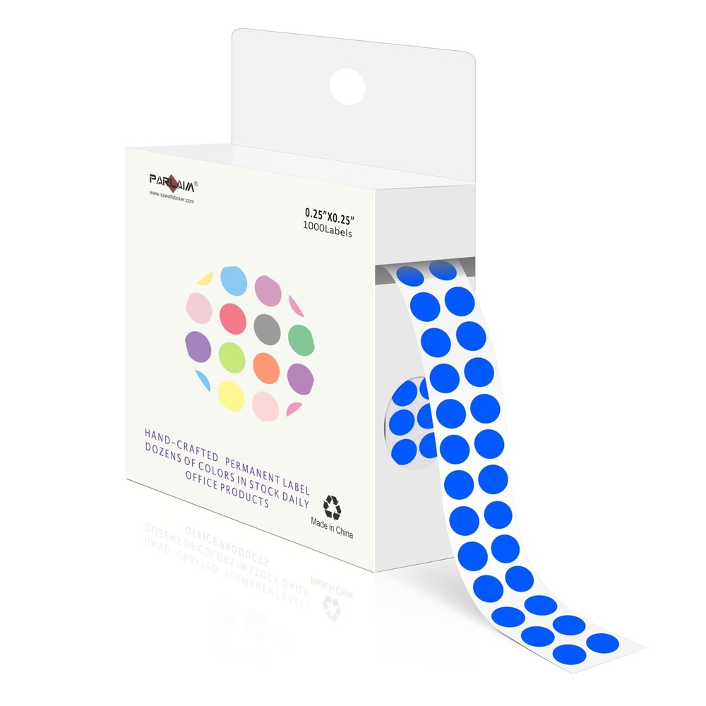 1/4 Inch Circle Sticker Labels,1000 Stickers Round Color Coding Circle Dots S…