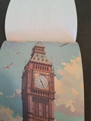30 Sheets Detailed Global Travel Sticker Book & Eph Papers 30 Sheets Of Stickers