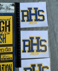 Rosemount High School Irish Stickers Decals Assorted School Spirit Designs
