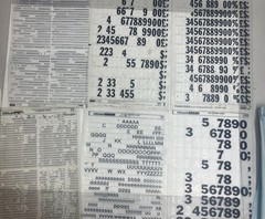 Letraset Letters Numbers Lot Of 85+ Sheets Many Fonts/Sizes + Chartpak Formatt