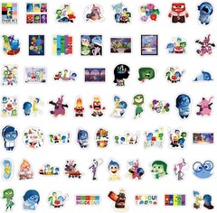 50Pcs Inside Out Stickers Cartoon Movie Luggage Game Waterproof Vinyl-US Seller