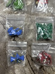 Christmas Card Making Scrapbooking Lot of 17 Brads Eyelets Embellishment. Lot 1