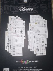 Happy Planner Sticker Books Disney – Mickey & Minnie Seasonal Misc 95% Full