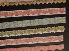 Vintage – Strip Stickers 3/4 in x 11.5 in LG- Variety – comes as a set as shown