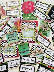Words & Quotes for Scrapbook Pages Junk Journals Greeting Card 30 Quotes Kit #2W