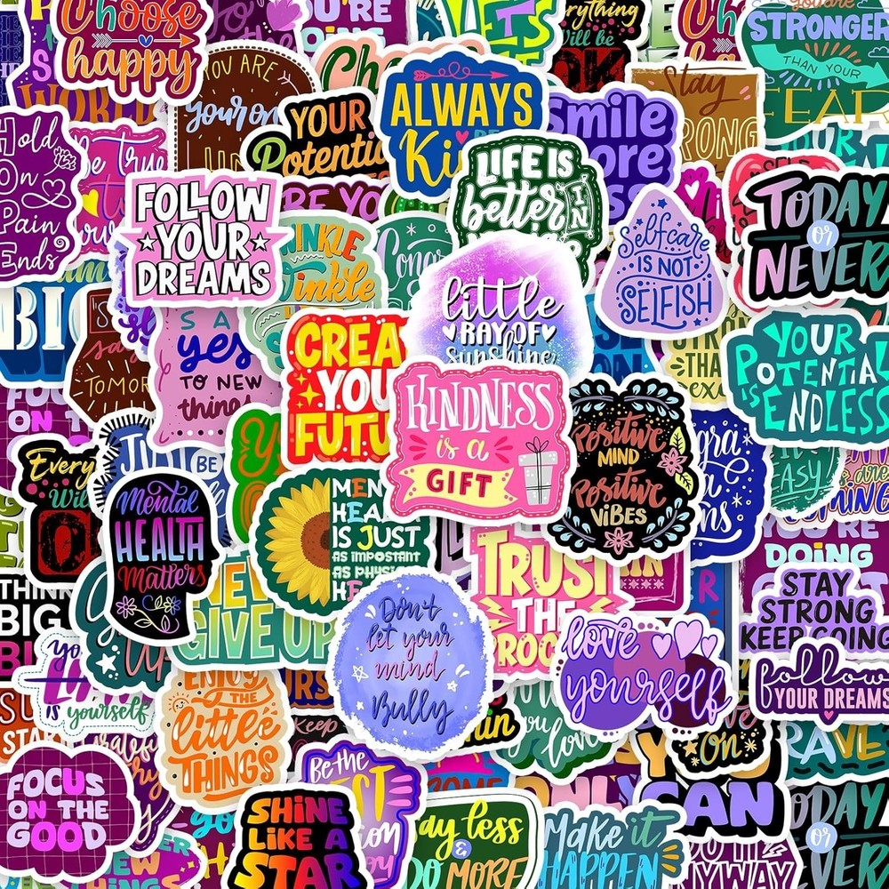 300PCS Motivational Inspirational Positive Affirmation Stickers Vision Board