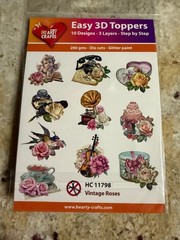NIP Hearty Crafts Easy 3D Toppers – Your Choice of Titles