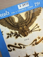 Vintage Meyercord Decals – Vintage Stickers- Americana Designs – 1940s–1950s