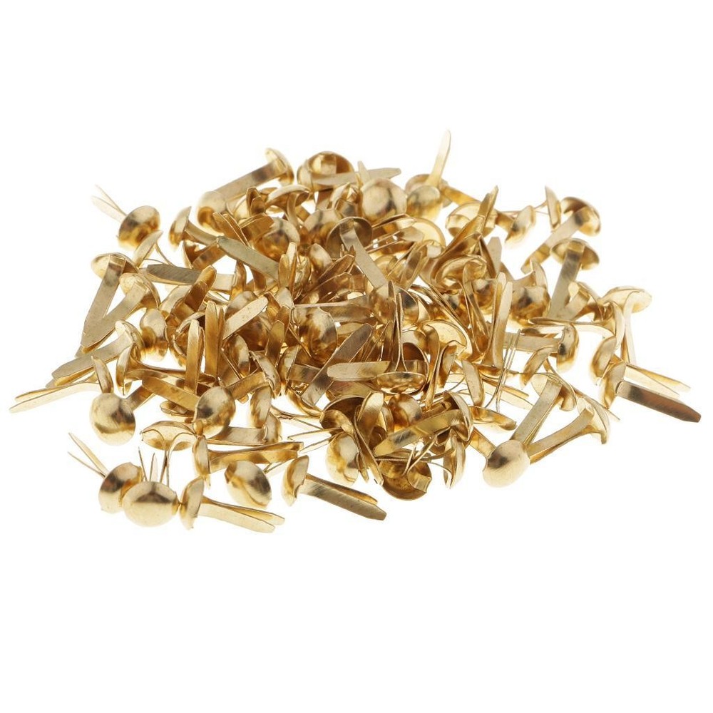 200 Mini Round Head Staples For Paper, Crafts,