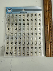 Li’l Davis Designers Accent/Embellishment Uppercase Complete Bubble Type Letters