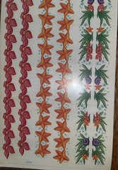 Sandylion Disney Princess Clear Mylar Borders 12” Star Fish Scrapbook Stickers