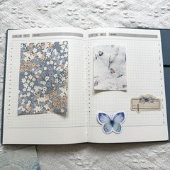 100PCS Vintage Floral Scrapbook Paper,Textured Paper Assorted Set, Special Paper