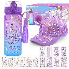 Christmas Gifts for Girls 4-12, Decorate Your Own Water Bottle and Baseball C…