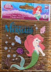 DISNEY The Little Mermaid Ariel Fish Tail Princess Character Scrapbook Stickers