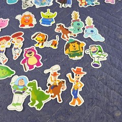 Lot Of 57 Disney Pixar Stickers Toy Story Stitch Frozen Monsters Inc