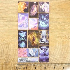 Stickii – Celestial Creatures Stickers – Fantasy Sticker Sheet – Crafts Journals