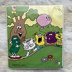 vintage Trend 80s Stinky sticker collector Album Binder Book 1983 & pages
