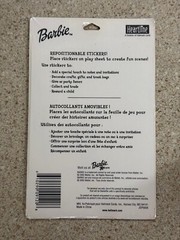 Heartline Barbie Stickers New NOS 2002