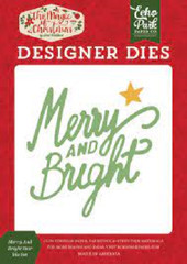 Echo Park Designer Metal Cutting Dies – MERRY AND BRIGHT STAR